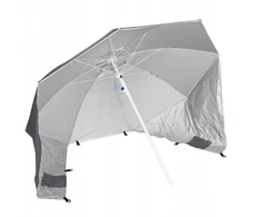 Captain Mike BEACH TENT skėtis su ventiliacija, dangteliu ir UPF50+ UV filtru, 200 cm