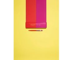 Caran Darche Caran d'Ache 849 Paul Smith Warm Raudona &amp; Melrose Rožinė tušinukas