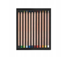 Caran d'Ache Luminance kreidelės 6901 12 spalvų