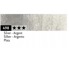 Caran D'ache Neocolor Ii akvarelinė kreidelė, 498 Metalinis sidabras