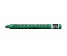 Caran D'ache Neocolor Ii akvareliniai pieštukai 210 Emerald Žalias