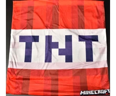 Carbotex Jasiek Minecraft TNT Creeper pagalvės užvalkalas dekoratyvinis aksomas 40x40
