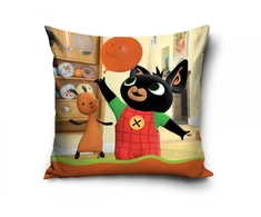 Carbotex Jasiek Rabbit Bing aksominis pagalvės užvalkalas 40x40
