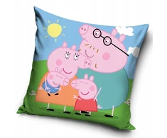 Carbotex PAGALVĖS UŽVALGALAS 40x40 PEPPA PIG Rožinis VELVET SOFT VELVET