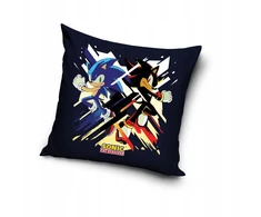 Carbotex Pliušinis dekoratyvinis pagalvės užvalkalas SONIC HEGEHOG 40x40 cm VELVET