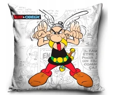 Carbotex Užvalkalas 40x40 cm Asterix Obelix Asteriks Obeliks 100% medvilnė 40 prezent