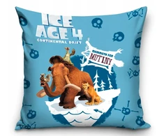 Carbotex Užvalkalas 40x40 cm Epoka Lodowcowa 4 Wędrówka Kontynentów Diego Sid