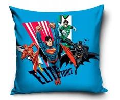Carbotex Užvalkalas 40x40 Sprawiedliwości Superman Batman The Flash Zielona Latarnia
