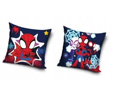 Carbotex Užvalkalas na poduszkę jasiek Spidey i super kumple dziecięca 40x40 VELVET