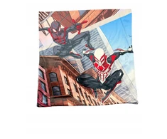 Carbotex Užvalkalas poduszkę velvet welurowa jaśka jasiek 40x40 spiderman spider-man