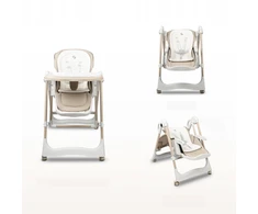 Caretero 3-IN-1 MAITINIMO KĖDĖ, ŠALBĖLIS, SUKURĖLIS, VAIKŲ KĖDYTE, DAUGIFUNKCINĖ
