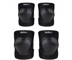 Cariboo Anatominės kelių ir alkūnių apsaugos Movino Hard Shell Anatomic, 4-7 m