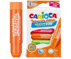 Carioca Neon Temperiniai Dažai 6 Spalvų