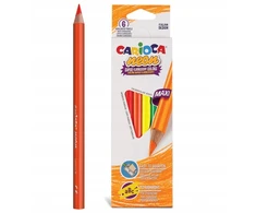 Carioca Neoninės pieštukinės kreidelės, 6 spalvos