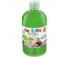 Carioca tempera dažai 500ml, šviesiai žali