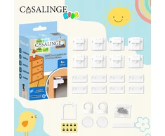Casalinge Magnetinis spintelių užraktas, stalčių apsauga, baldų spynos 8