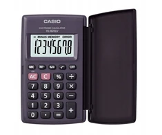 Casio HL-820LV-B BK 8-digit juodas pocket skaičiuotuvas