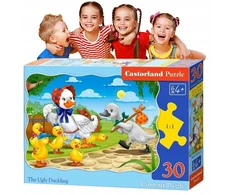 Castorland DUŻE Puzzle dla DZIECI Brzydkie Kaczątko RADOŚĆ