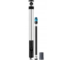 Gertuvė CB Pompa Crankbrothers Hand clic HP W/CO2 No GAUGE sidabrinė