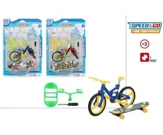 Cb Toys Pirštų riedlentė ir žaislinis dviratis 3+ m.