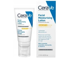 CERAVE drėkinamasis veido kremas SPF 50 normaliai ir sausai odai 52 ml
