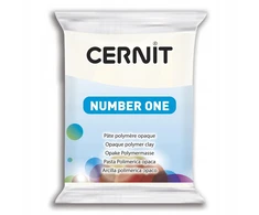 Cernit modeliavimo masė Balta Nepermatoma 56 g balta figūroms