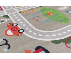 Chemex Dywan do pokoju DZIECIĘCEGO ULICE ULICZKI DROGI kids miasteczko 140x200