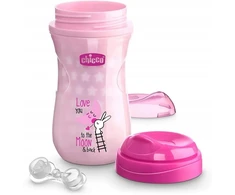 CHICCO 00006971100000 Termo puodelis 200 ml 14m+ mergaitė
