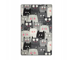 Chilai Home Dywan KOTY KOT 120 cm x 180 cm pilka