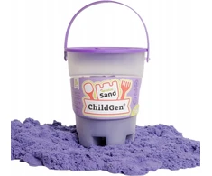 ChildGen Kinetinis smėlis su pelėsiu 100% natūralus 500g PURPLE