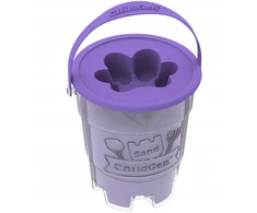 ChildGen Kinetinis smėlis su pelėsiu 100% natūralus 500g PURPLE