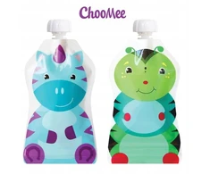 ChooMee 2 PACK Daugkartiniai paketėliai, tūbelės