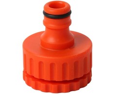 Čiaupo adapt. su perėjimu 3/4'' su vid, sriegiu, plastm.VERTAS (R1118)