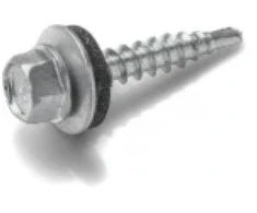 Koelner/Rawlplug Cinkuotas savisriegis su tarpine RAWLPLUG, RAL 3009, 4,8 x 35 mm, 150 vnt.