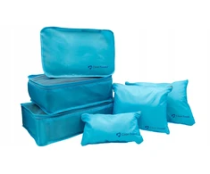 CIRON TRAVEL TRAVEL ORGANIZER SET kuprinės lagaminai 6 vnt. Mėlyna