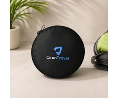 CironTravel sulankstomas kelioninis krepšys rankinis bagažas lengvas juodas