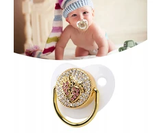 Čiulptukas BABY PRINCESS PRINCE SILIKONINIS čiulptukas M Baltas