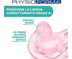 Čiulptukas Chicco PhysioForma ortodontinis minkštas silikoninis