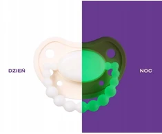 Nuk Bez Marki Čiulptukas Luu Kids American Kreminis Glow, 3-6 mėn, 1 vnt.