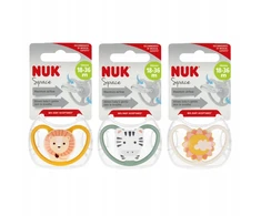 Nuk 313205 SILIKONINIS TARPAS ČIULPTUKUI 18-36 1VNT 541384, 739479