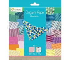 Clairefontaine GEOMERTINIS ORIGAMI POPIERIUS 20X20CM 70G