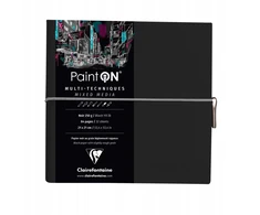 Clairefontaine Szkicownik Paint`On 19x19 250g Juodas