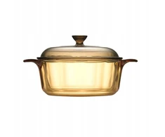 CLASSIC VISIONS Stiklinis puodas 2,25l su dangteliu