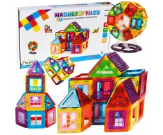 click4TOYS 3D MAGNETINIAI MAGNETINIAI KLUOKAI, LAIKOMOJI NEODIMIO PLOKŠTELĖS VAIKAMS