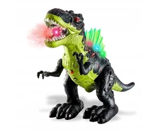 Click4Toys DIDELI T-REX DINOZAURŲ PASIĖJIMAI, RAUJIMAI, ŠVIESOS, KĖPAVIMAS GARAI, VAIKŲ FIGŪRA, 20 CM