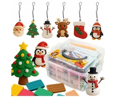 click4TOYS KŪRYBINIS RINKINYS POLIMERINIS MOLIS VAIKAMS, KURIANČIAMS RAKTARUKUS IR AUSKARUS
