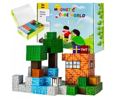 Click4Toys Magnetinės plytos 3D pasaulis AIG, 108 dalys