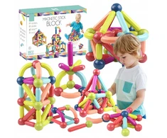 click4TOYS MAGNETINIAI BLOKAI MAGNETINĖS LAIDOS Išsilavinimas 120 EL