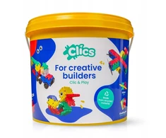 Clics toys Užraktas Ant Magnetinių Slydimų (68 Elementai)