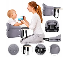 ClipMunch Kelioninė maitinimo kėdutė, tvirtinama prie stalo, 20 kg, mobili